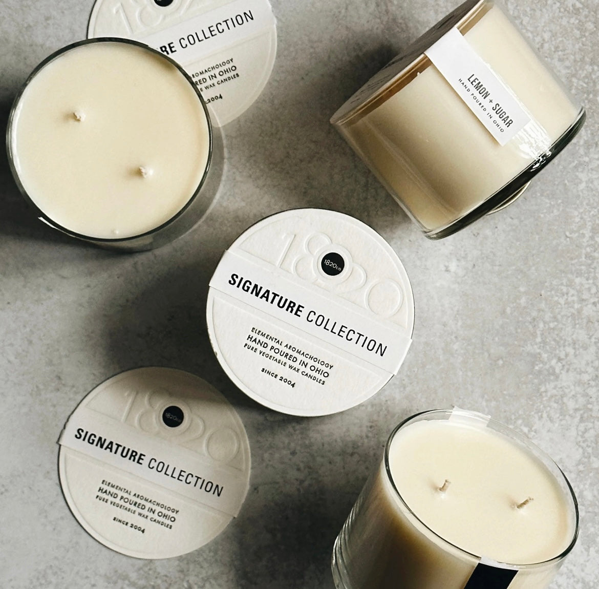 1820 Elemental Signature Candles